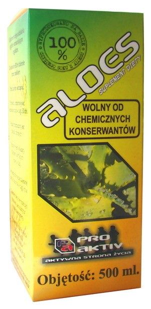 ALOES (SOK BEZ CHEMICZNYCH KONSERWANTÓW) (500 ml)